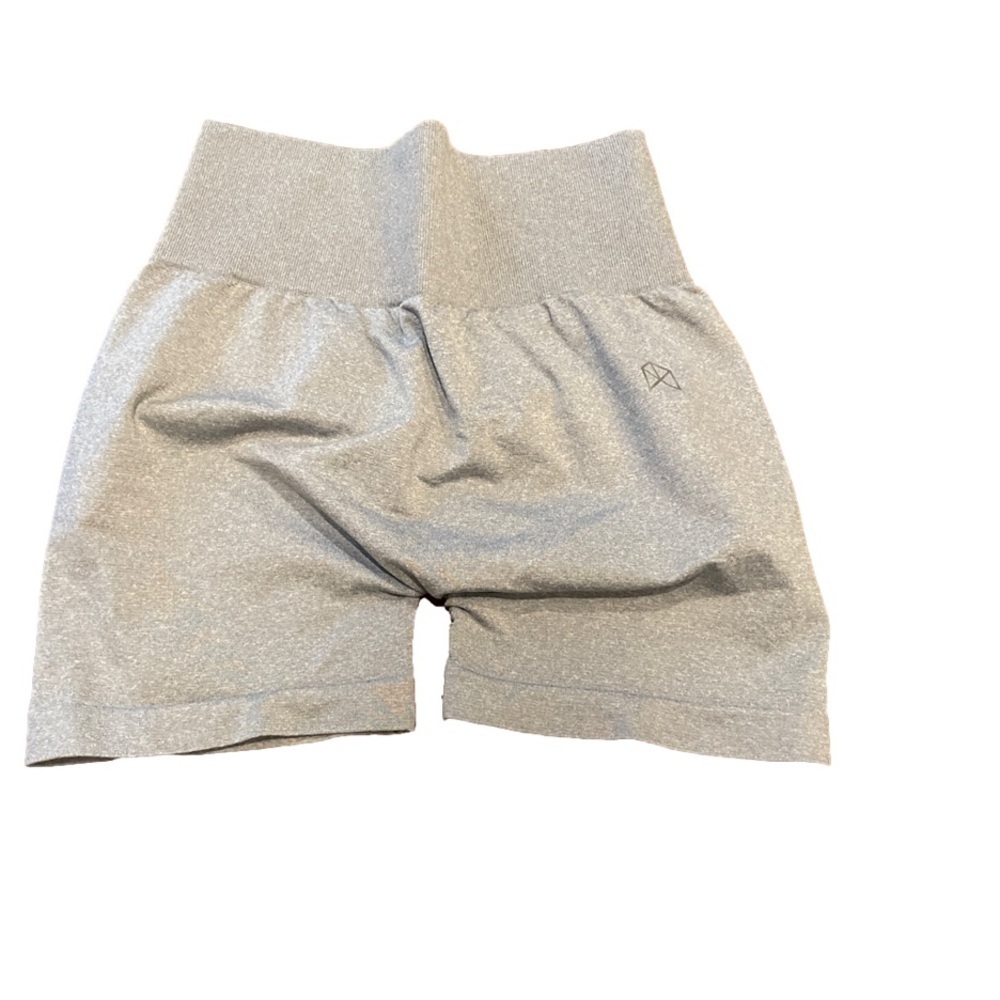 Raw Gear (RH1003) gym shorts in heather gray with booty boost Size S F4